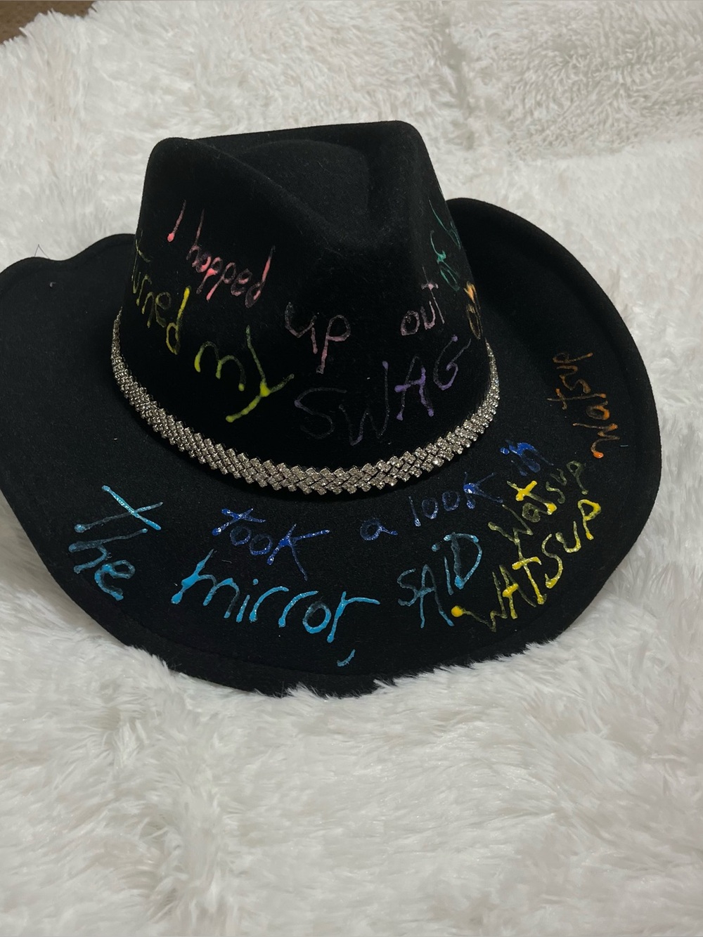 ‘Turn my swag on’ Cher Lloyd inspired hat